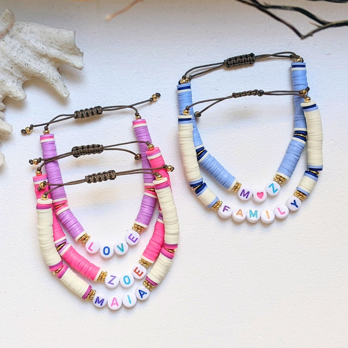 Bracelet Little Words - spring edition (à personnaliser)