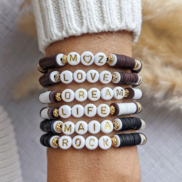 Bracelet Little Words - autumn edition (à personnaliser)