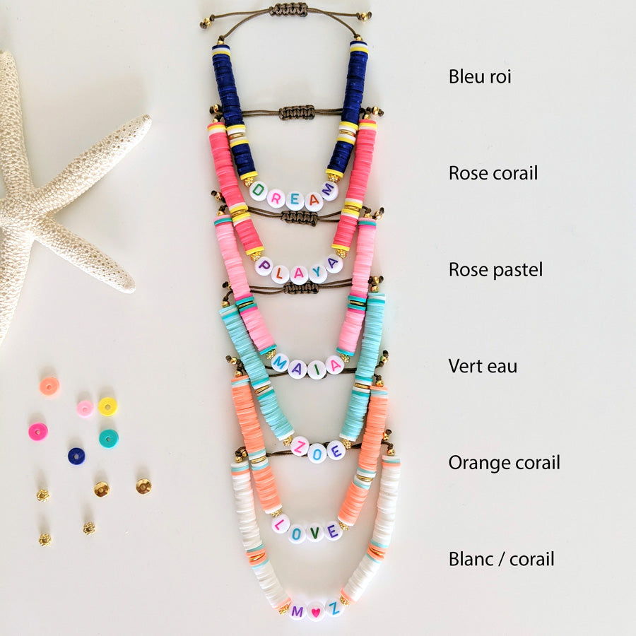 Bracelet Little Words - summer edition (à personnaliser)