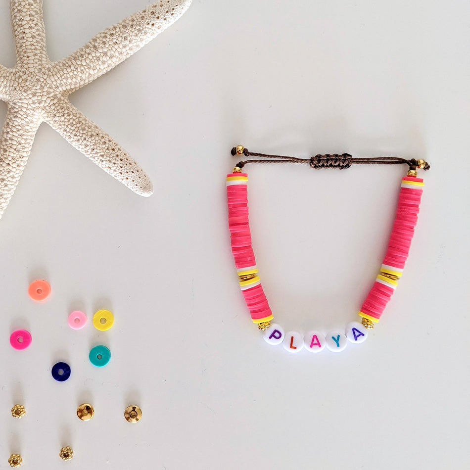 Bracelet Little Words - summer edition (à personnaliser)