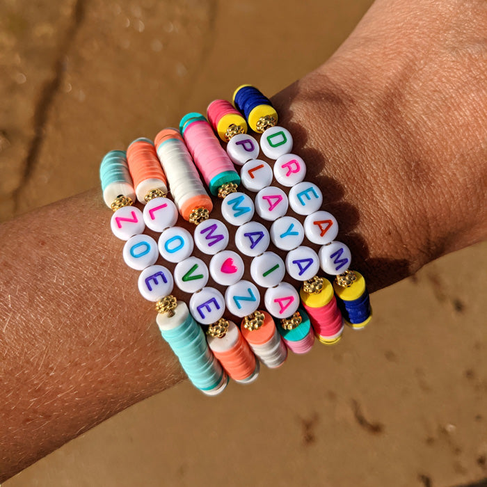 Bracelet Little Words - summer edition (à personnaliser)