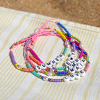 Bracelets Summer Crush (à personnaliser)
