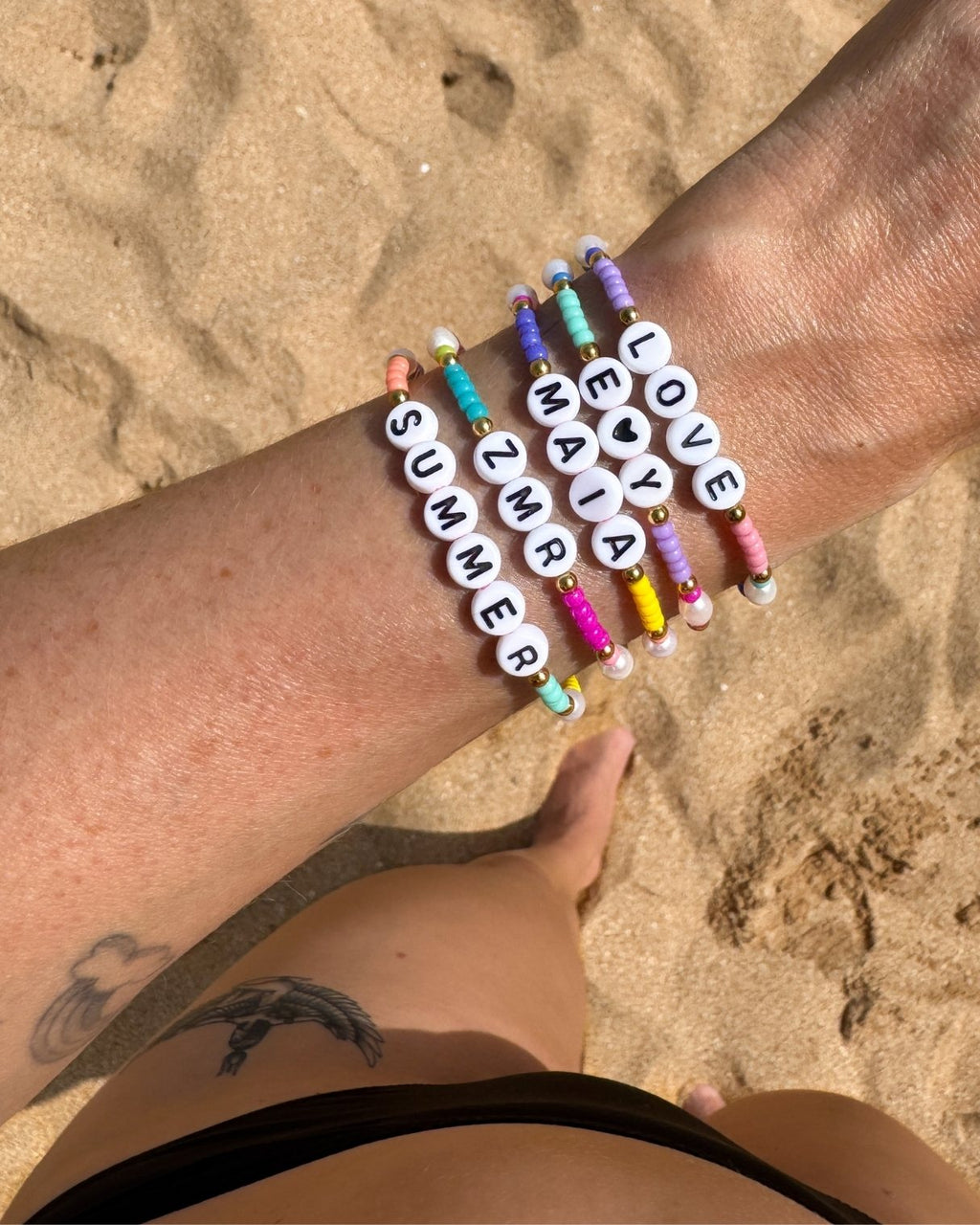 Bracelets Summer Crush (à personnaliser)