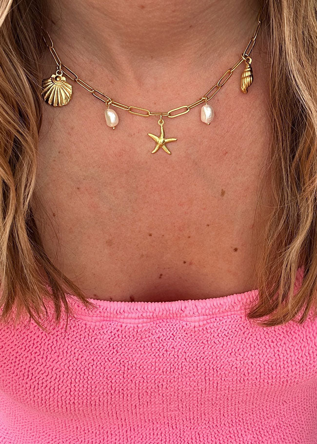 Collier Bora-Bora (chaîne au choix)