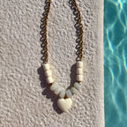 Collier Isla - crème
