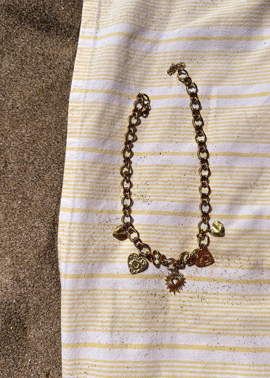 Collier Sunset Lover (chaîne au choix)