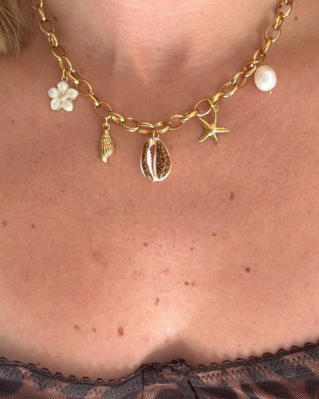 Collier Manihi (chaîne au choix)