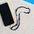 Bracelet de téléphone - Black Heart (à personnaliser)