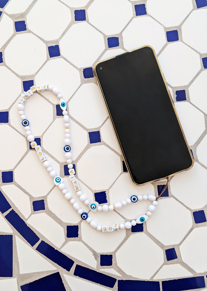 Bracelet de téléphone - Blue Eye (à personnaliser)