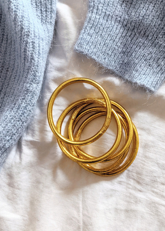 Jonc bouddhiste - gold