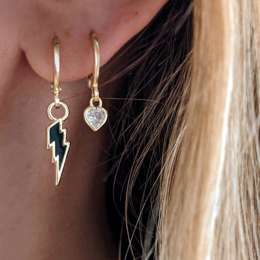 Boucle d'oreille Mini Hoops Charmed (adult and kid)