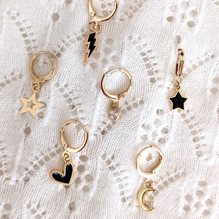Boucle d'oreille Mini Hoops Charmed (adult and kid)