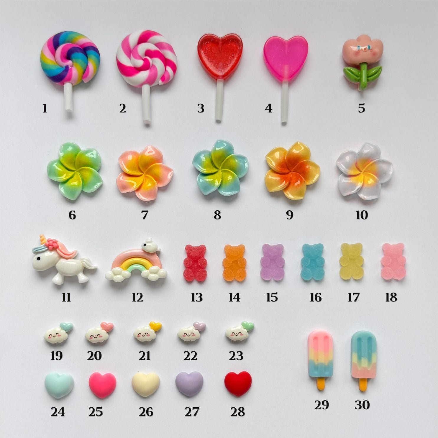 Porte-clés grigri transparent (à personnaliser)