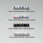 Porte-clés grigri blanc (à personnaliser)