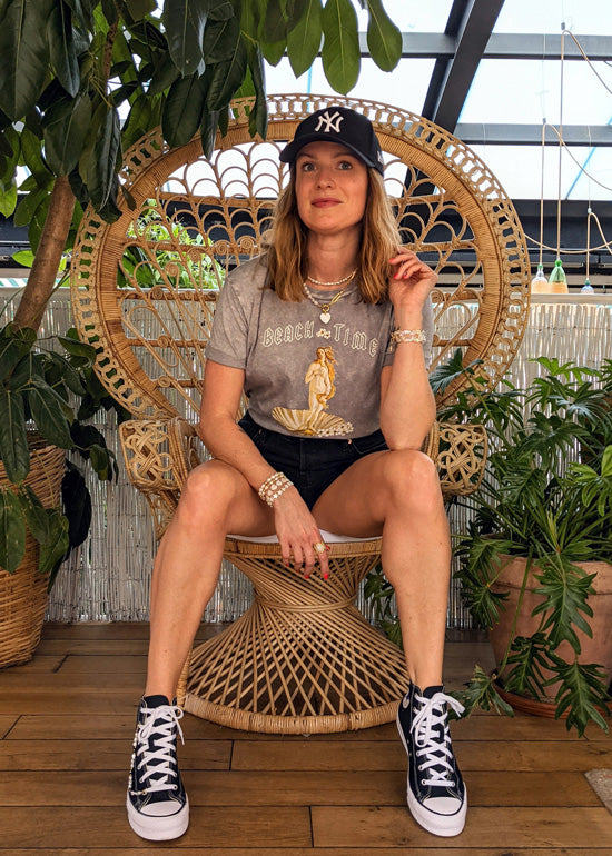 T-shirt vintage Beach Time