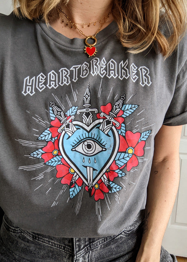T-shirt vintage Heartbreaker