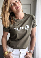 T-shirt Mother - kaki (à personnaliser)